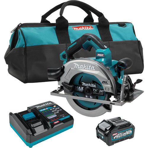 Trousse de scie circulaire avec moteur sans balai AWS Max XGT, 7-1/4", 40 V Sécurité Médic