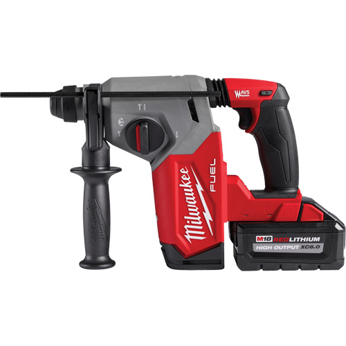 M18 Fuel SDS Plus Rotary Hammer Kit, 18 V, 1", 2 ft-lbs., 1330 RPM Sécurité Médic