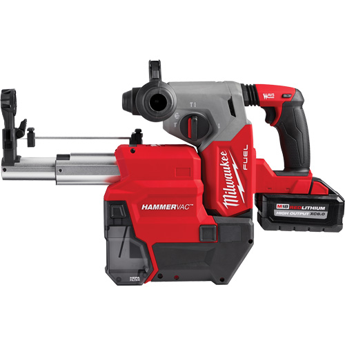 M18 Fuel SDS Plus Rotary Hammer Dust Extractor Kit, 18 V, 1", 2 ft-lbs., 1330 RPM Sécurité Médic
