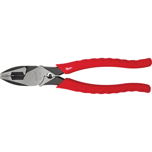 Comfort Grip High Leverage Lineman's Pliers with Crimper Sécurité Médic