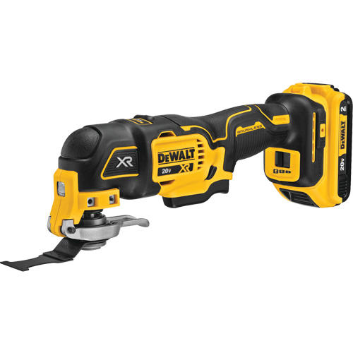 XR&reg; Brushless Cordless 3-Speed Oscillating Multi-Tool Kit, 20 V, Lithium-Ion Sécurité Médic