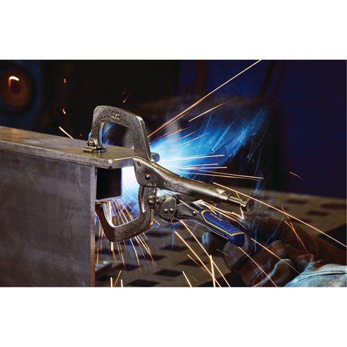 Pince-&eacute;tau avec patins pivotants Vise Grip Fast Release, Longueur 11", Pinces serre-joints Sécurité Médic
