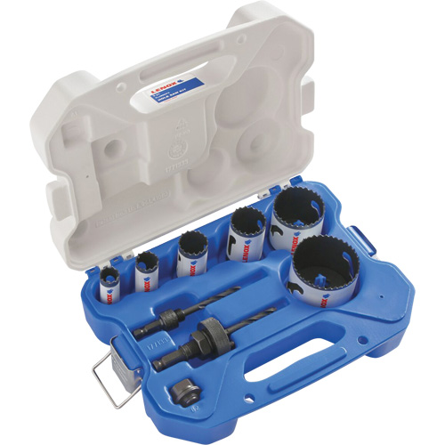 Plumber Bi-Metal Hole Saw Set, 9 Pieces Sécurité Médic