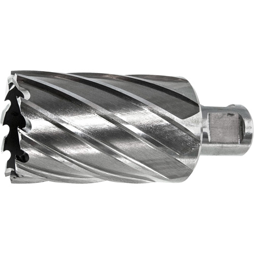 DRILLCO Annular Cutter, 7/16" Diameter, High Speed Steel, 1" Depth of Cut, 3/4" Shank Sécurité Médic