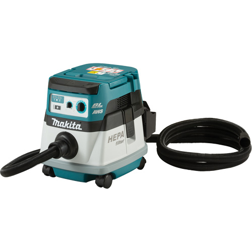 Dry Quiet Vacuum Cleaner with AWS (Tool Only), 18 V, 2.11 gal. Capacity Sécurité Médic