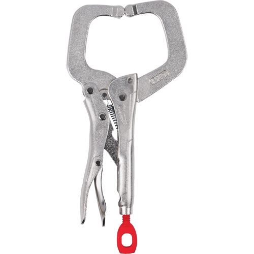Serre-joint verrouillable Torque Lock avec m&acirc;choires r&eacute;guli&egrave;res, Capacit&eacute; de 6" (152 mm) Sécurité Médic