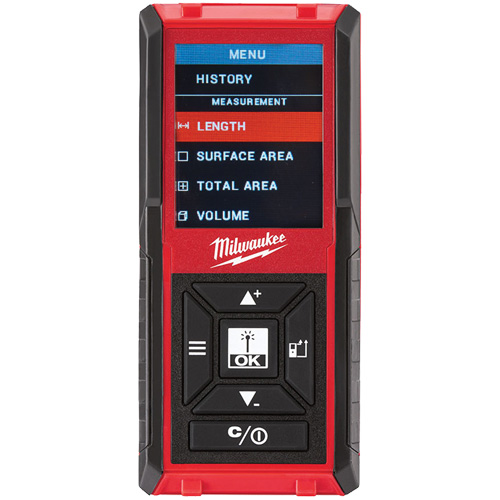 Laser Distance Meter, 0' - 330' (0 m - 100.6 m) Range, Digital (Electronic) Sécurité Médic