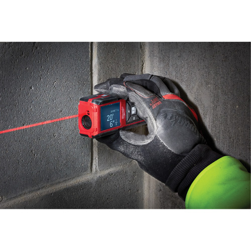 Laser Distance Meter, 0' - 330' (0 m - 100.6 m) Range, Digital (Electronic) Sécurité Médic
