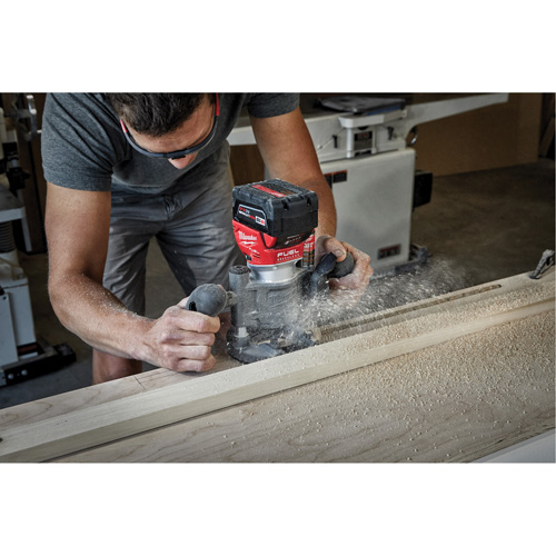 Compact Router Plunge Base Sécurité Médic