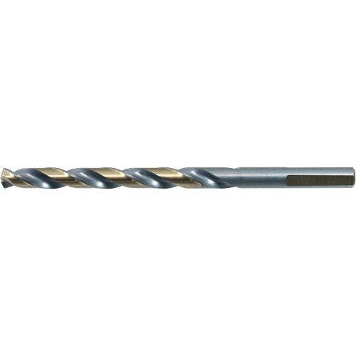 DRILLCO 3-Flat Shank Jobber Drill Bit, High Speed Steel, 1/16", 1-7/8" L, 7/8" Flute, 140° Point Angle Sécurité Médic