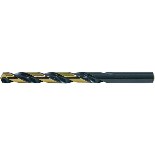 Foret court &agrave; usage intensif DRILLCO, Acier rapide, #1, 3-7/8" lo, 2-5/8" Cannelure, 135° Angle Sécurité Médic