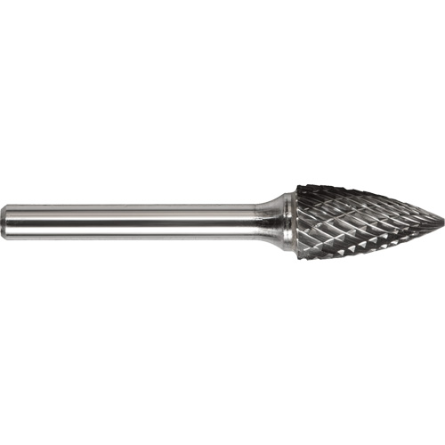 DRILLCO Double Cut Pointed Tree Burr, SG-1L Sécurité Médic