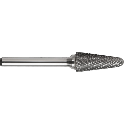 DRILLCO Double Cut Ballnose Cone Burr, SL-42L2 Sécurité Médic