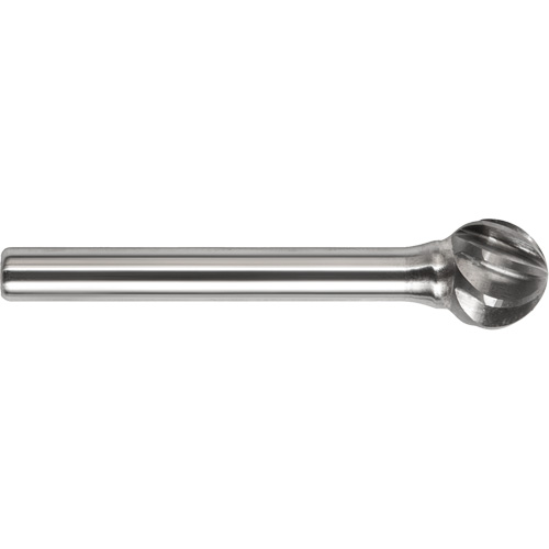 Fraise rotative arboriforme &agrave; embout arrondi pour la coupe d'aluminium DRILLCO, SD-1NF Sécurité Médic