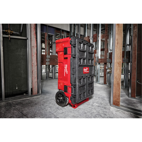 Coffre &agrave; outils roulant Packout, 15-4/5" x 34" x 28", Rouge Sécurité Médic