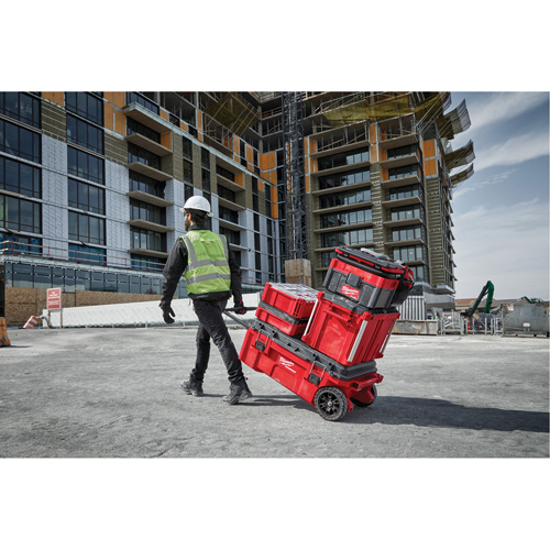 Coffre &agrave; outils roulant Packout, 15-4/5" x 34" x 28", Rouge Sécurité Médic