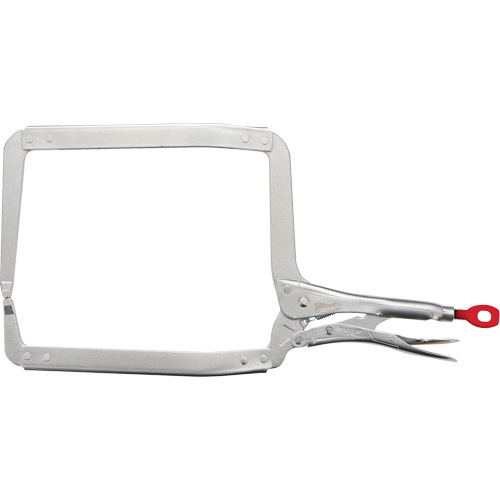 Torque Lock Locking Pliers with Deep Jaws, 18" Length, C-Clamp Sécurité Médic