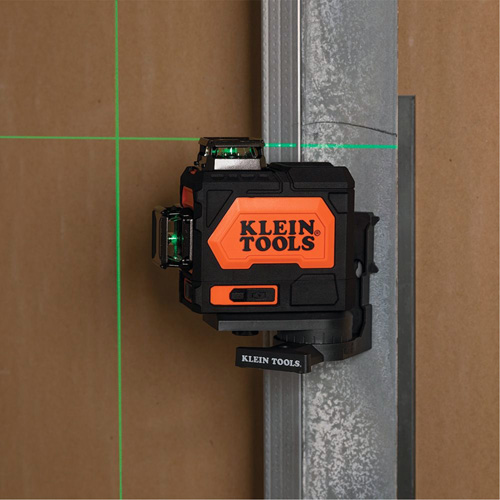 Niveau laser planaire vert auto-nivelant rechargeable Sécurité Médic