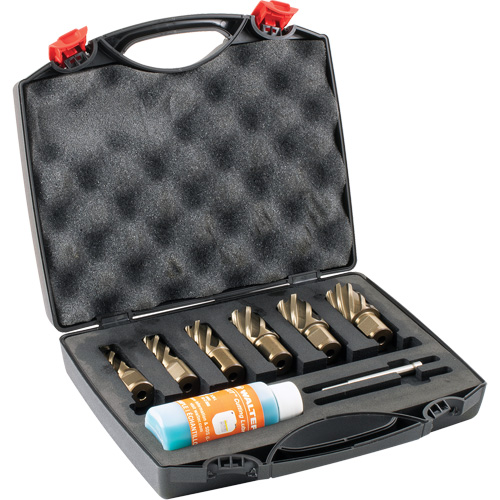 SST Core Cut Annular Cutter Kit, Bronze, 1" Depth of Cut, 3/4" Shank Sécurité Médic