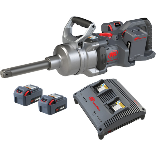 High Torque Cordless Impact Wrench Kit with 6" Anvil, 20 V, 1" Socket Sécurité Médic