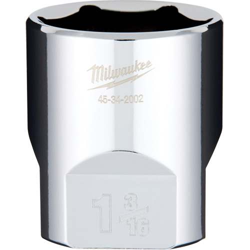 SAE Socket with Four Flat Sides, 1-3/16", 1/2" Drive, 6 Points Sécurité Médic