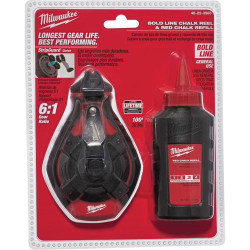 Bold Line Chalk Reel Kit Sécurité Médic