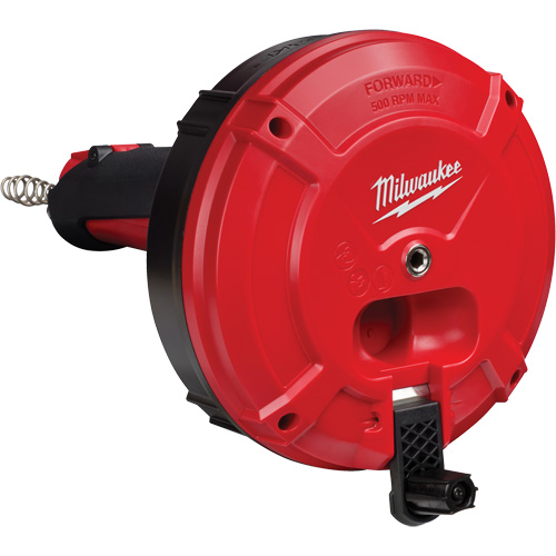 Trapsnake Auger with Cable Drive Automatic Feed & Retract, Powered, 25' Cable Length, 1/4" Cable Diameter Sécurité Médic