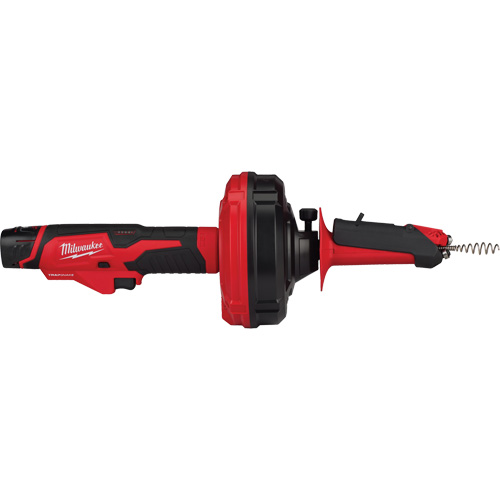 Trapsnake Auger with Cable Drive Automatic Feed & Retract, Powered, 25' Cable Length, 1/4" Cable Diameter Sécurité Médic