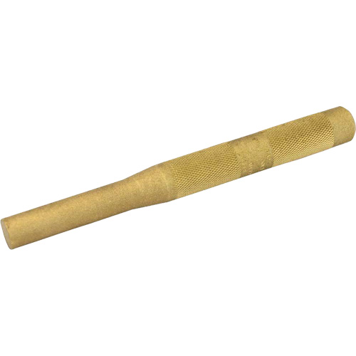 Brass Pin Punch, 1/2" Dia. x 6" L Sécurité Médic