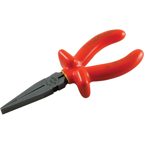 Insulated Flat Nosed Pliers Sécurité Médic