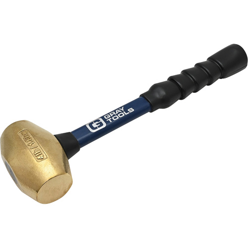 Brass Hammer, 4 lbs. Head Weight, 14" L Sécurité Médic