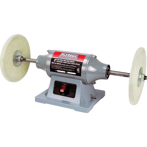 Low-Speed Long Shaft Buffer, 8" Pad, 120 V, 2.5 A, 1750 RPM Sécurité Médic