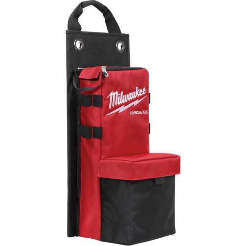 Utility Crimper & Cutter Bag, Nylon, 2 Pockets, Black/Red Sécurité Médic