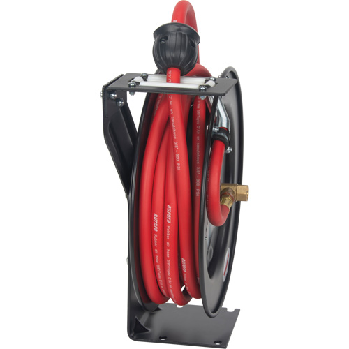 Hose Reel, Air/Water, 3/8" x 25', Single Hose, 300 psi Sécurité Médic