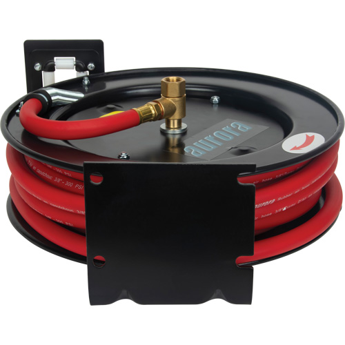Hose Reel, Air/Water, 3/8" x 35', Single Hose, 300 psi Sécurité Médic