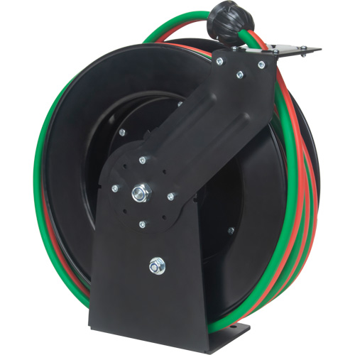 Welding Hose Reel, Welding Gases, 1/4" x 50', Single Hose, 300 psi Sécurité Médic