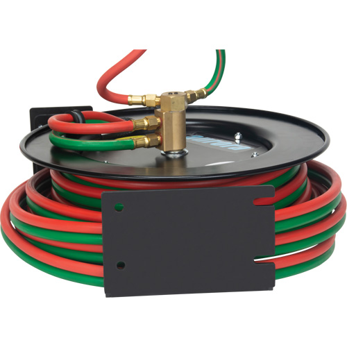 Welding Hose Reel, Welding Gases, 1/4" x 50', Single Hose, 300 psi Sécurité Médic