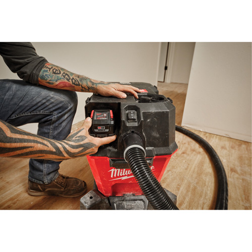 M18 Fuel Cordless Wet/Dry Vacuum, 18 V, 6 gal. Capacity Sécurité Médic