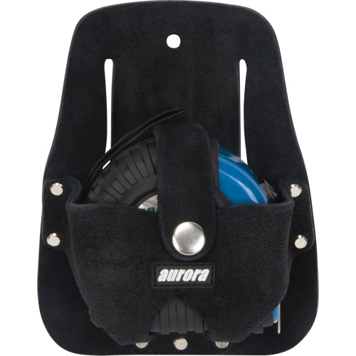 Grand porte-ruban &agrave; mesurer, Porte-ruban &agrave; mesurer, Cuir, 1 Poches Sécurité Médic