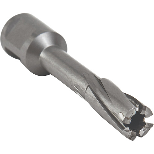 Outil de coupe annulaire avec mandrin soud&eacute;, Diam&egrave;tre de 12 mm, Carbure, Profondeur de la coupe de 55 mm, Tige 3/4" Sécurité Médic