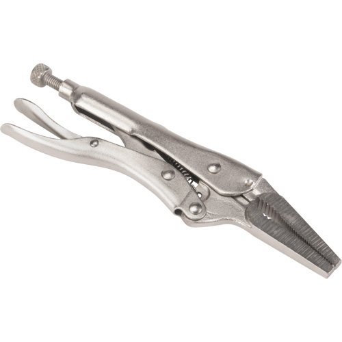Locking Pliers with Wire Cutter, 6-1/2" Length, Long Nose Sécurité Médic
