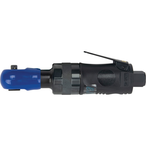 Stubby Industrial Air Ratchet Wrench, 1/4" Drive, 1/4" NPT, 3 CFM Sécurité Médic