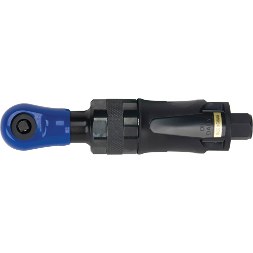 Stubby Industrial Air Ratchet Wrench, 1/4" Drive, 1/4" NPT, 3 CFM Sécurité Médic
