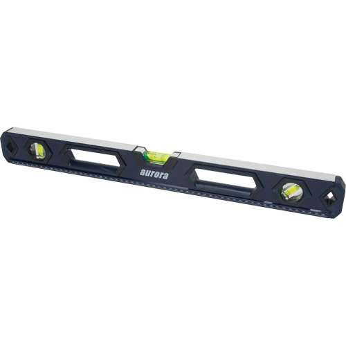High-Accuracy Level, Box, 2' L, Aluminum, 3, Non-Magnetic Sécurité Médic