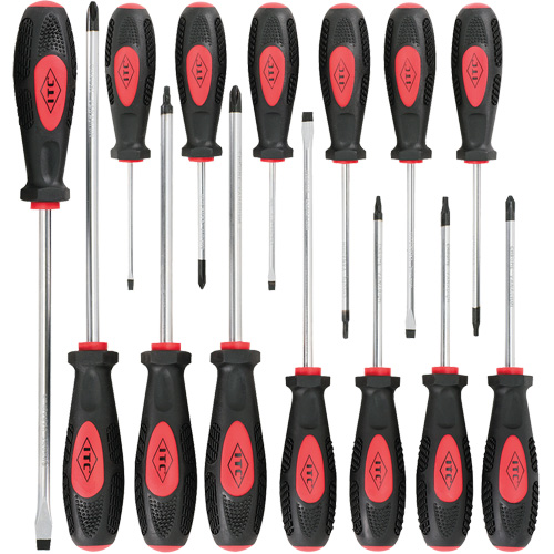 IESD-14S Ergonomic Screwdriver Set, 14 Pcs., Magnetic Sécurité Médic