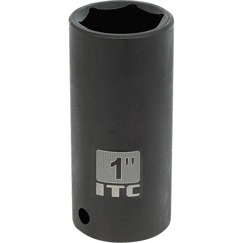 Socket, Impact, 1-1/8", 1/2" Drive, 6 Points Sécurité Médic