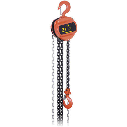 VCH Series Chain Hoist, 10' Lift, 4400 lbs. (2 tons) Capacity, Heat-Treated Alloy Steel Chain Sécurité Médic