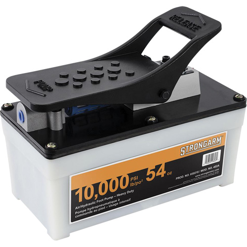 402A Heavy-Duty Hydraulic Foot Pump Sécurité Médic