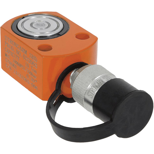 Super Heavy-Duty Low Height Single-Acting Cylinder, 0.39" Stroke, 10 Ton(s) Capacity Sécurité Médic