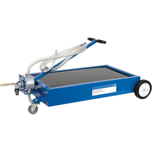 JOIDRLPM Cuvette de vidange d'huile m&eacute;tallique surbaiss&eacute;e Sécurité Médic